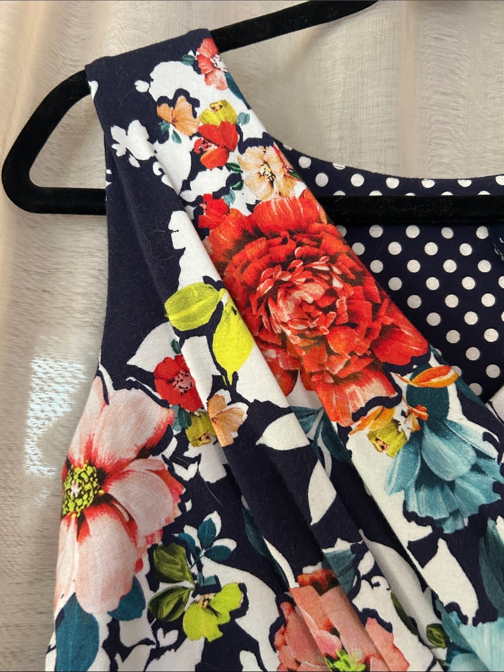 Lands’ End jersey dress, PL 14/16